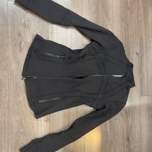 SHEIN Black Zip-Up Jacket